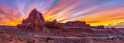 Thumbnail preview of Arches Natonal Park - Park Avenue Sunset