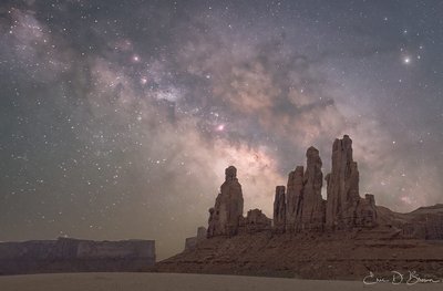 Thumbnail preview of The Totem Pole Under the Milky Way