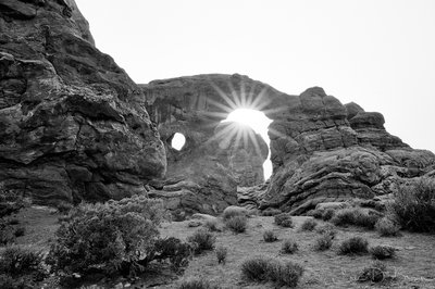 Thumbnail preview of Sunset Through Turret Arch